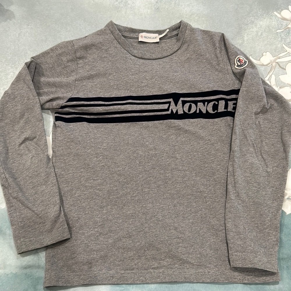 Grey Monclet top/ size 10
